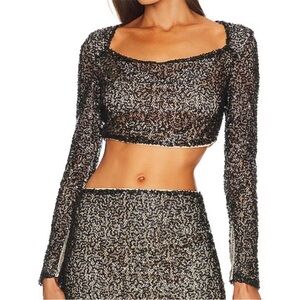 REVOLVE x MICHAEL‎ COSTELLO NADIYA TOP SIZE S